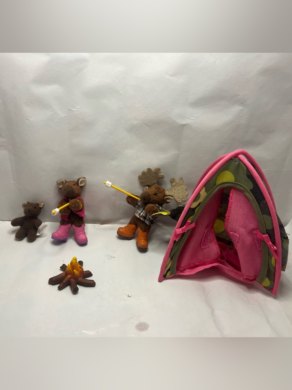 Furryville Moose camping set